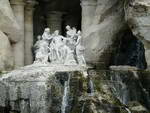 Versailles der Apollo Garten mit Statuen.